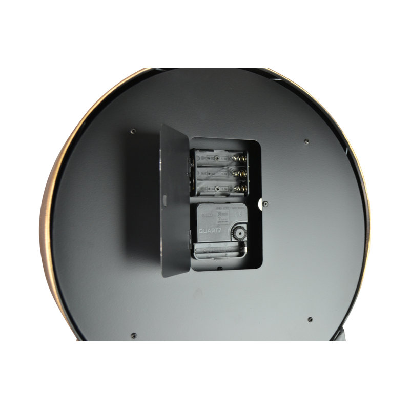 Horloge sur pied 39 "avec engrenages et tablettes mobiles