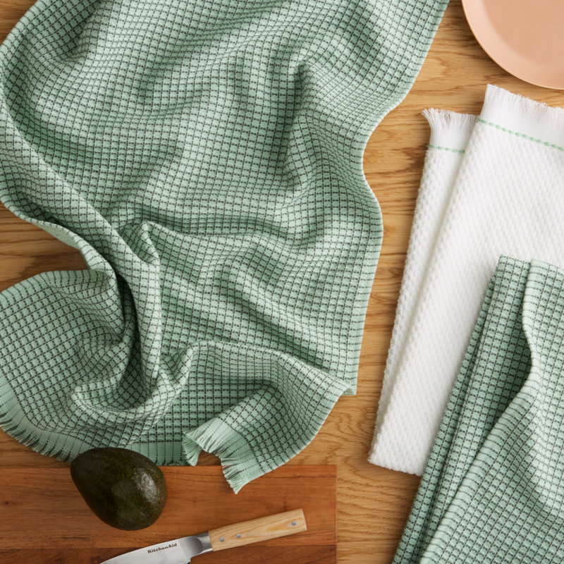 GOURMET SERIES Cotton Waffle Linen Set, Milkshake Tan