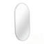 Miroir ovale mural en métal-1667419000