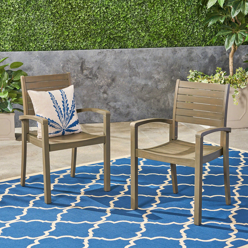 Chaises de salle à manger d'extérieur, pour le jardin de patio