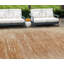 Tapis d'extérieur lavable abstrait 10 pi x 14 pi saumon et cuivre
