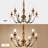 Josuel 6 - Light Iron Dimmable Chandelier-1758533024