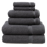 Ensemble de serviettes 6 pièces en coton turc