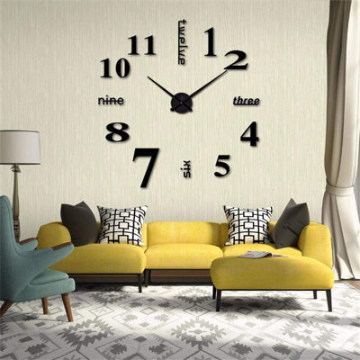 Mirror Wall Clock