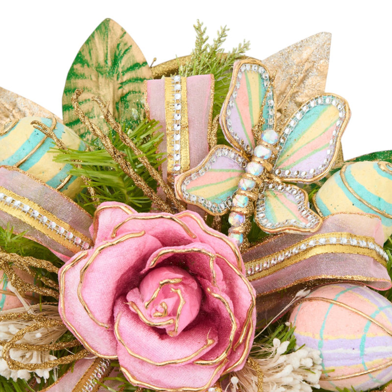 Ornement floral Pâques