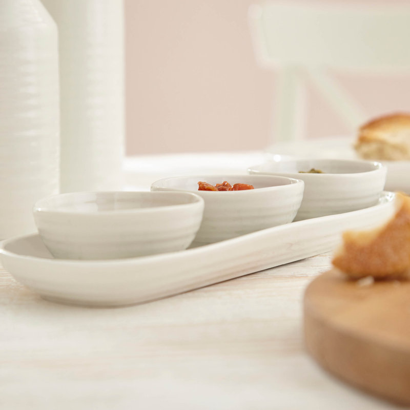 Sophie Conran, White - Bowl & Tray Set