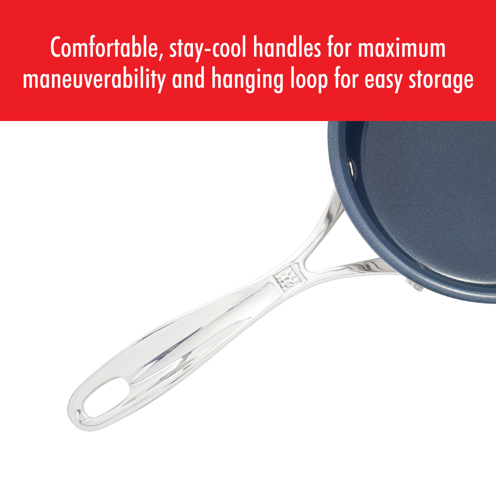 ZWILLING Clad CFX Ceramic Non-Stick Saucepan, 1 qt.
