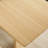 Modern simple solid wood dining table set.
