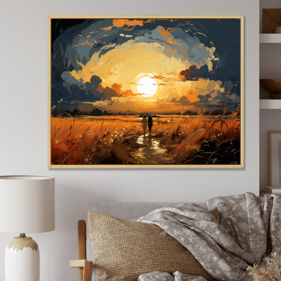 «Wheatfield Sunset Romance