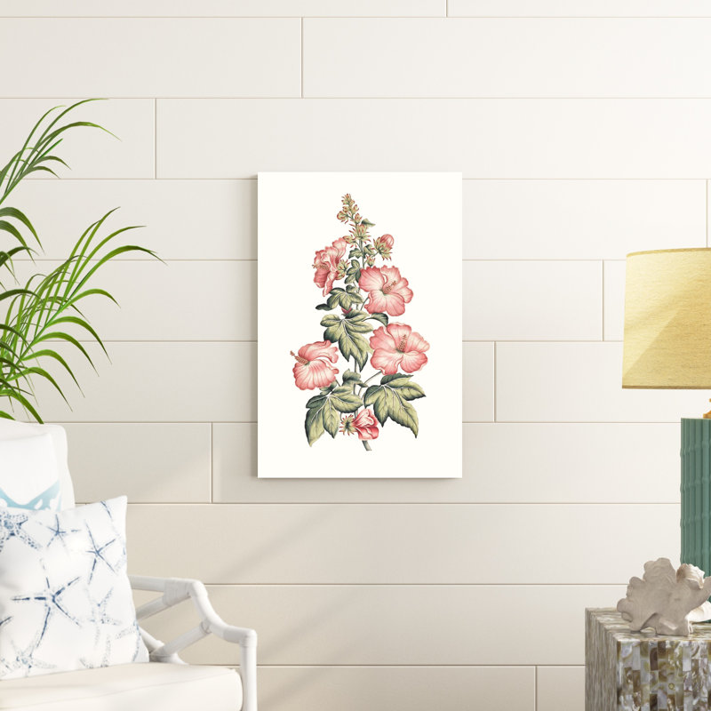 Hibiscus en fleurs II, H 30 po x l 20 po