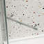 Porte de douche néo-angle sans cadre, 34,75 po x 72 po, verre trempé 1/4 po-111737628