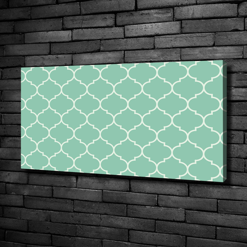 Moroccan Background - Wrapped Canvas Print