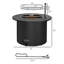 Outsunny 2-In-1 Smokeless Fire Pit-114833218