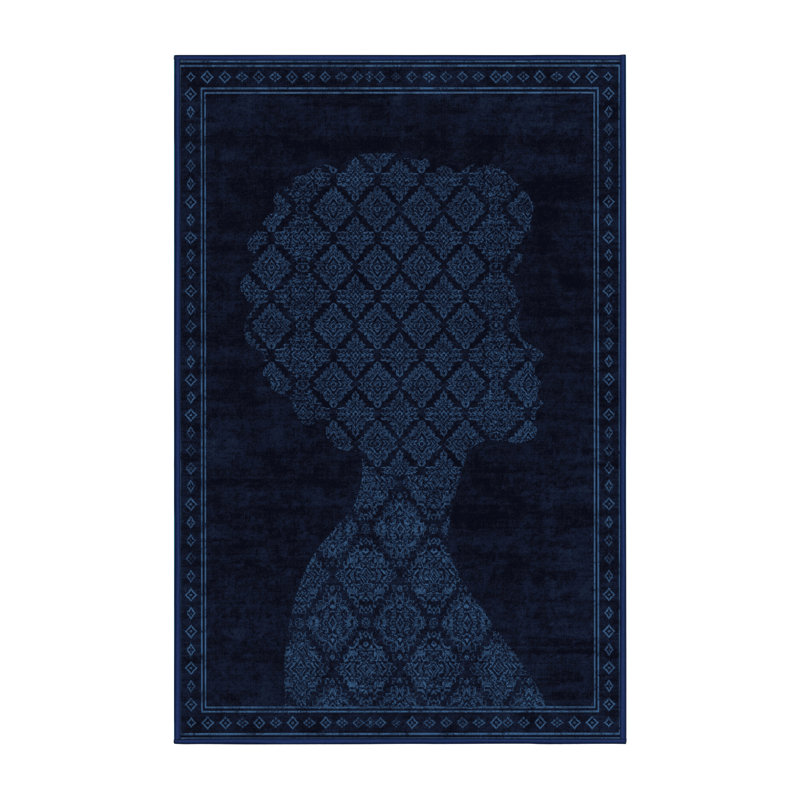 Tapis marocain doux et moelleux d'inspiration mondiale Medina, 3 x 5