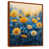 Cadre flottant brun
