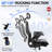 750lbs Ergonomic Office Chair,Upgrade Big and Tall Office Chairs for Heavy People,Mesh High Back Desk Chair with 5D Flip Arms Large Wheels,Adjustable Headrest & Lumbar Support,Wide Chairs