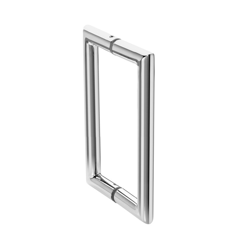 Tirette, Nickel brossé, H 8,75 po x l 4,9 po x P 0,75 po