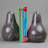 Natural Marble Pear-Shaped Bookends