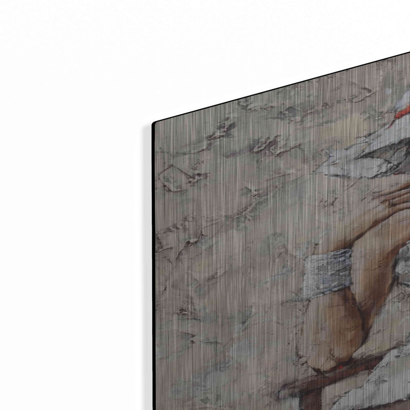  «On Holiday» par Alexander Gunin, art mural en métal, 24 po x 36 po, H 36 po x l 24 po