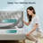 Dual Firmness Mattress Topper King, 3 Inch Gel Memory Foam Mattress Pad with Split Soft & Firm Zones, Non-Slip & Removable Cover, CertiPUR-US Certified for Back Pain Relief-339272105
