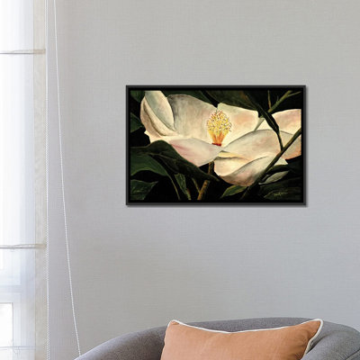« magnolia fleur », reproduction sur toile