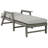 Ahumada Outdoor Single chaise with Cushions