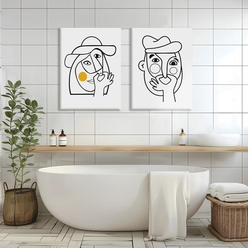 2 Piece Wrapped Canvas Print