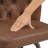 Swivel Upholstered Counter & Bar Stool With Wood Frame (Set Of 2)-117969104-117969100