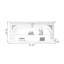 White Solid + Manufactured Wood Freestanding TV Cabinet Fireplace-82507789