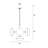 Nottingham 5 - Light Modern Linear Chandelier