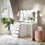 Amiryah Dressing Table with Mirror