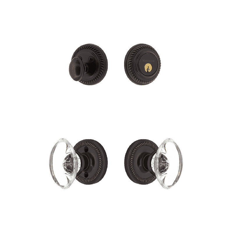 Ensemble de rosette Nostalgic Warehouse, Bronze intemporel, 2.375