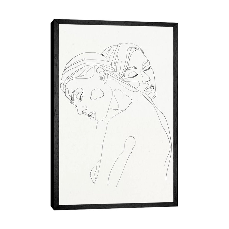 Security by Nettsch - Print on Canvas, Black Framed, 101.6cm H x 66.04cm W x 3.81cm D