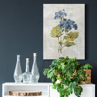 " Blue Linen Geranium " by Carol Robinson
