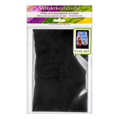 Cross-stitch kit on artificial leather FLHL-047