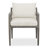  Borneo White Outdoor Dining Chair