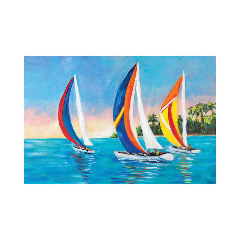 Morning Sails I, H 40 po x l 60 po x 1,5 po