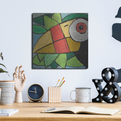 «Toucan» par Tim Nyberg, art mural en métal