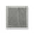 Opaque White Floater Framed