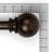 Havsa Steel Adjustable Single Curtain Rod-868834257