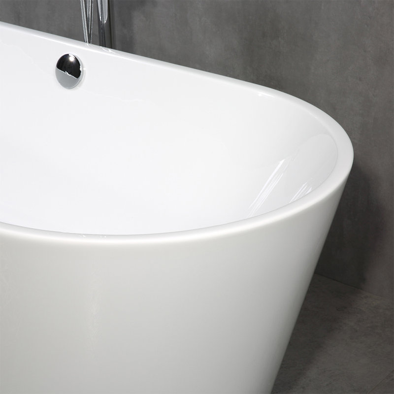 67'' x 32'' Freestanding Soaking Acrylic Bathtub