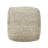 Savanna 18" W Square Hand-Woven Wool Blend Pouf Ottoman-764016981