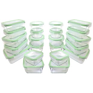  FineDine 20-Piece Glass Food Storage Container Set