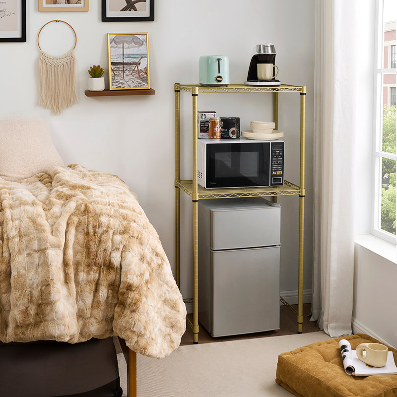 Étagère réglable H 52 po x l 24 po Supreme, Doré