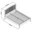 Lund Solid Wood Bed-328928042-328928044