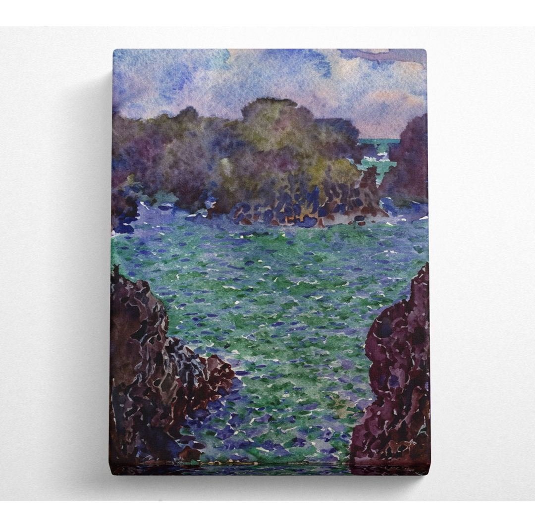 Monet Port-Goulphar - Kunstdrucke auf Segeltuch