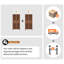 Armoire de rangement 69 po