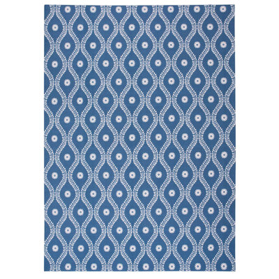 Tapis bleu marine Dian