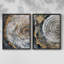 ABSTRACT Series CCLV III - Reproduction encadrée de qualité supérieure - prêt à être accroché - aucun clou requis - aucun clou requis-218273545-218273650