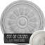 Médaillon de plafond H 15,75 po x l 15,75 po Kirke-27786332